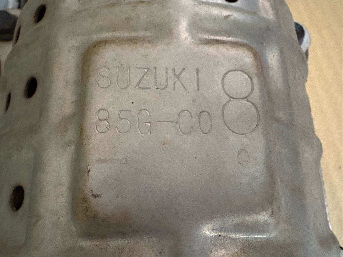 スズキ純正 エキマニ2個セット 85G-C07 85G-C08 各1個 触媒素材 スズキ純正 エキゾーストマニホールド 4個セット 85G-C08 触媒