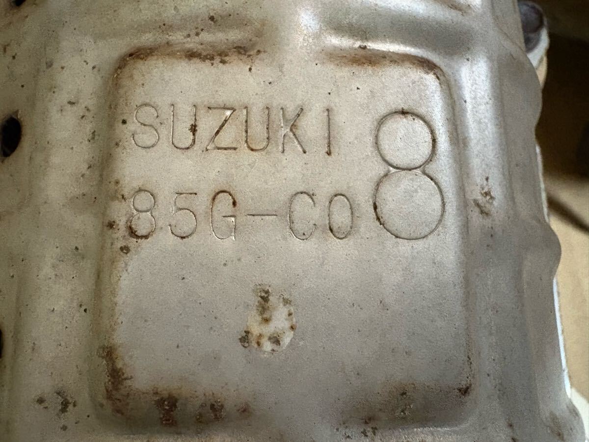 スズキ純正 エキゾーストマニホールド 4個セット 85G-C08 触媒