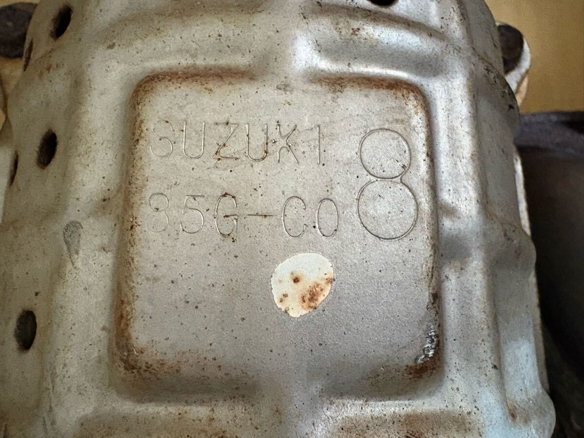スズキ純正 エキゾーストマニホールド 4個セット 85G-C08 触媒