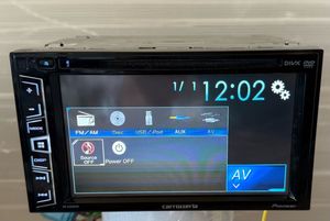 FH-6200DVD 電源ハーネス付 オーディオ カロッツェリア USB AUX CD DVD パイオニア