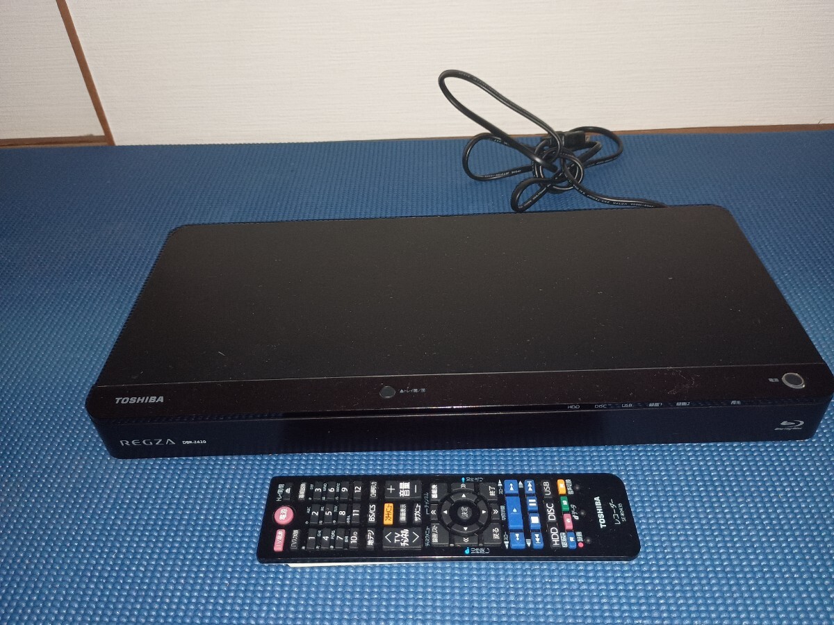 東芝　TOSHIBA　レグザ　ブルーレイ　レコーダー　DBR-Z420　1TB　ネットdeサーバーHD　12 倍録画_1