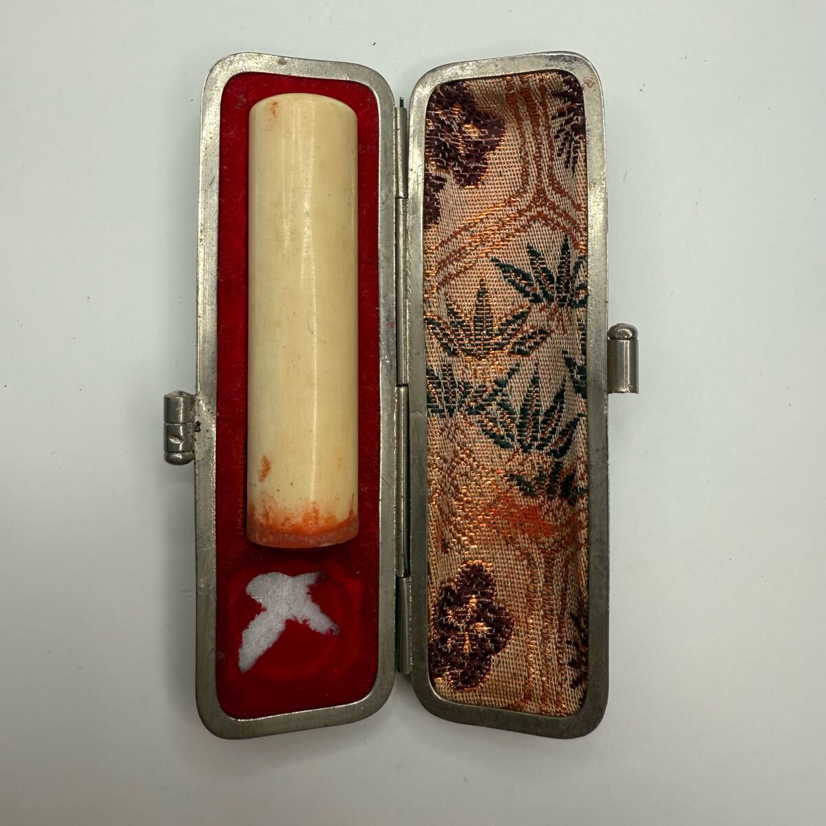 TR-骨董品 印鑑 書道具 印章 印材 文房具 篆刻 古印材 書道_1