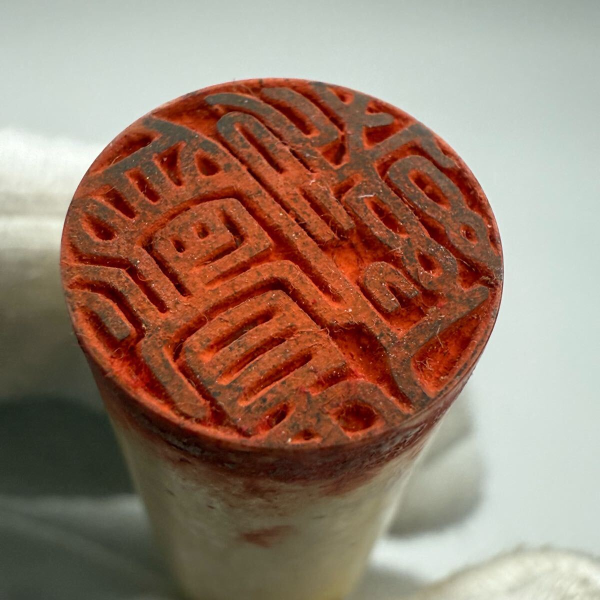 TR-骨董品 印鑑 書道具 印章 印材 文房具 篆刻 古印材 書道_8