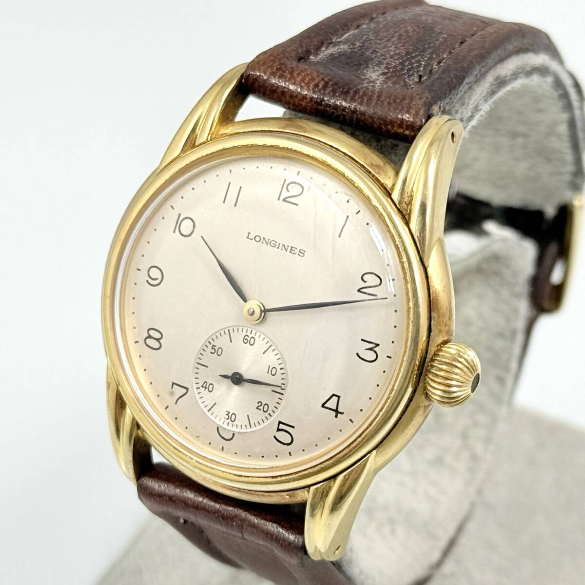 Longines ロンジン 手巻き腕時計 スモールセコンド 稼働中 稼働〇 ロンジン スモールセコンド 手巻 ゴールド メンズ 腕時計