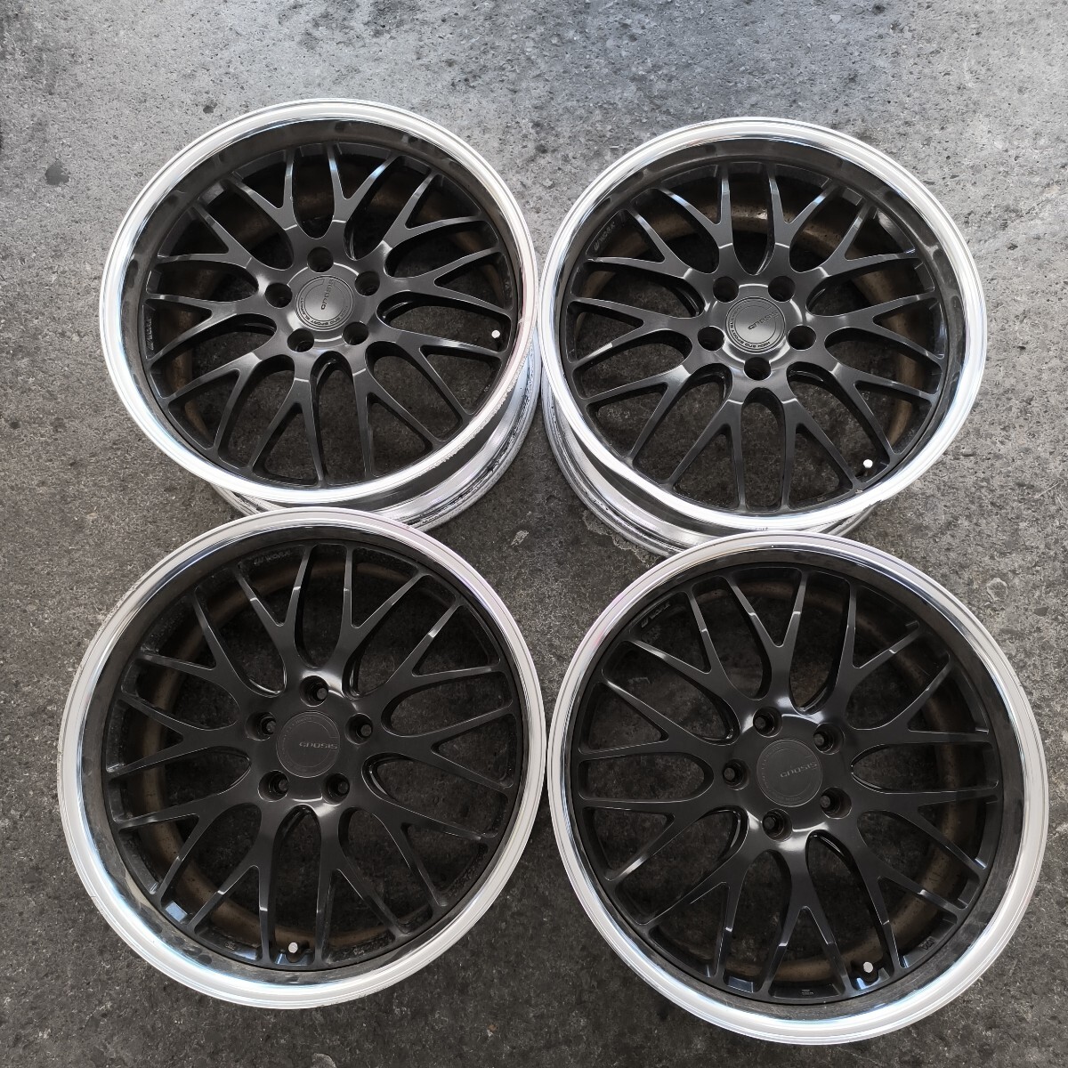 ワーク グノーシス GH2 19インチ 8.5J +42 PCD114.3 4本 中古 work