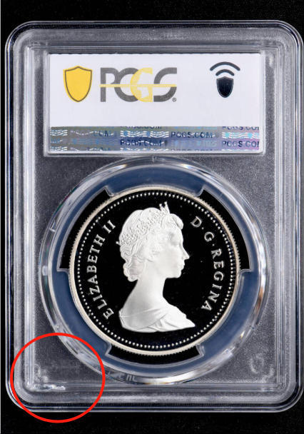 ☆金終 【PCGS PR69DCAM】1986 カナダ S$1銀貨 バンクーバー 完全未