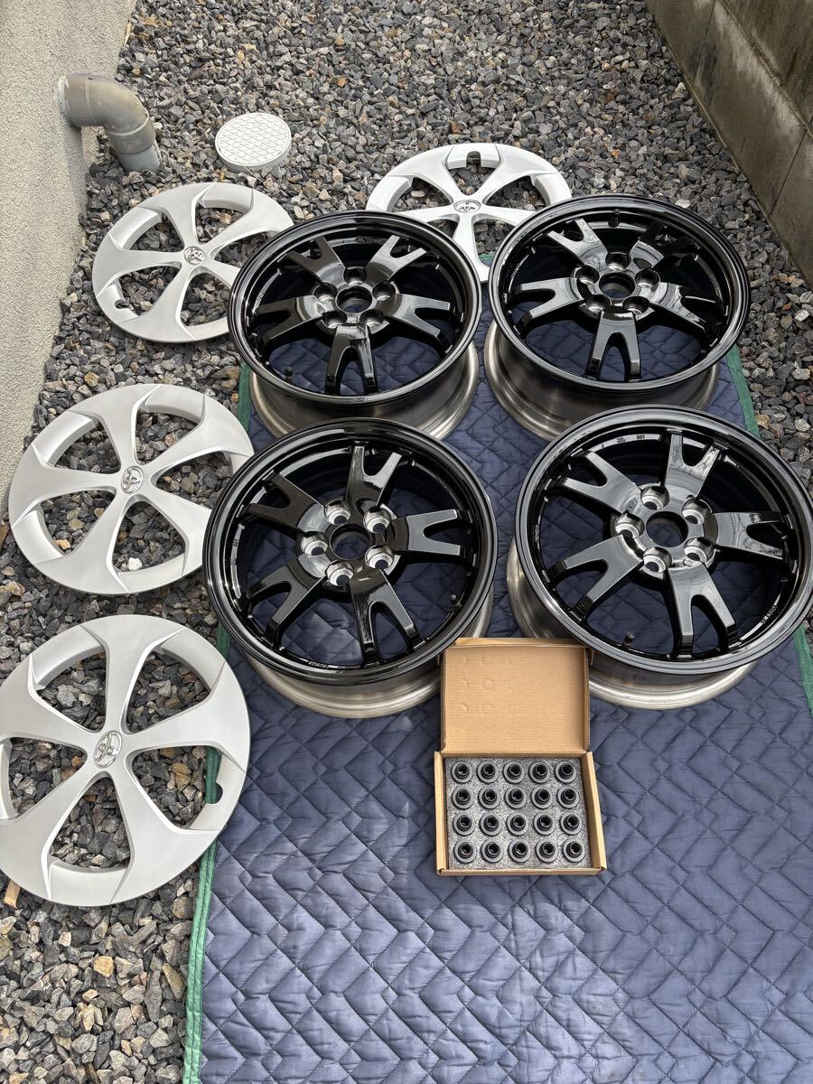 30プリウス純正アルミホイール 10系シエンタ流用 PCD100/5H 新品