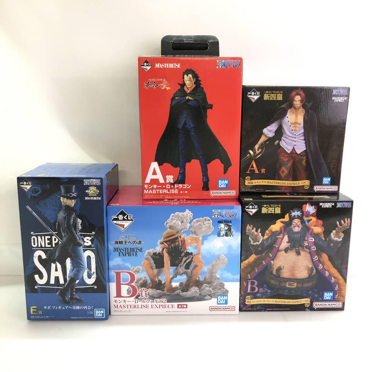 05w14293☆1円～【フィギュアセット】ワンピース一番くじまとめ A賞