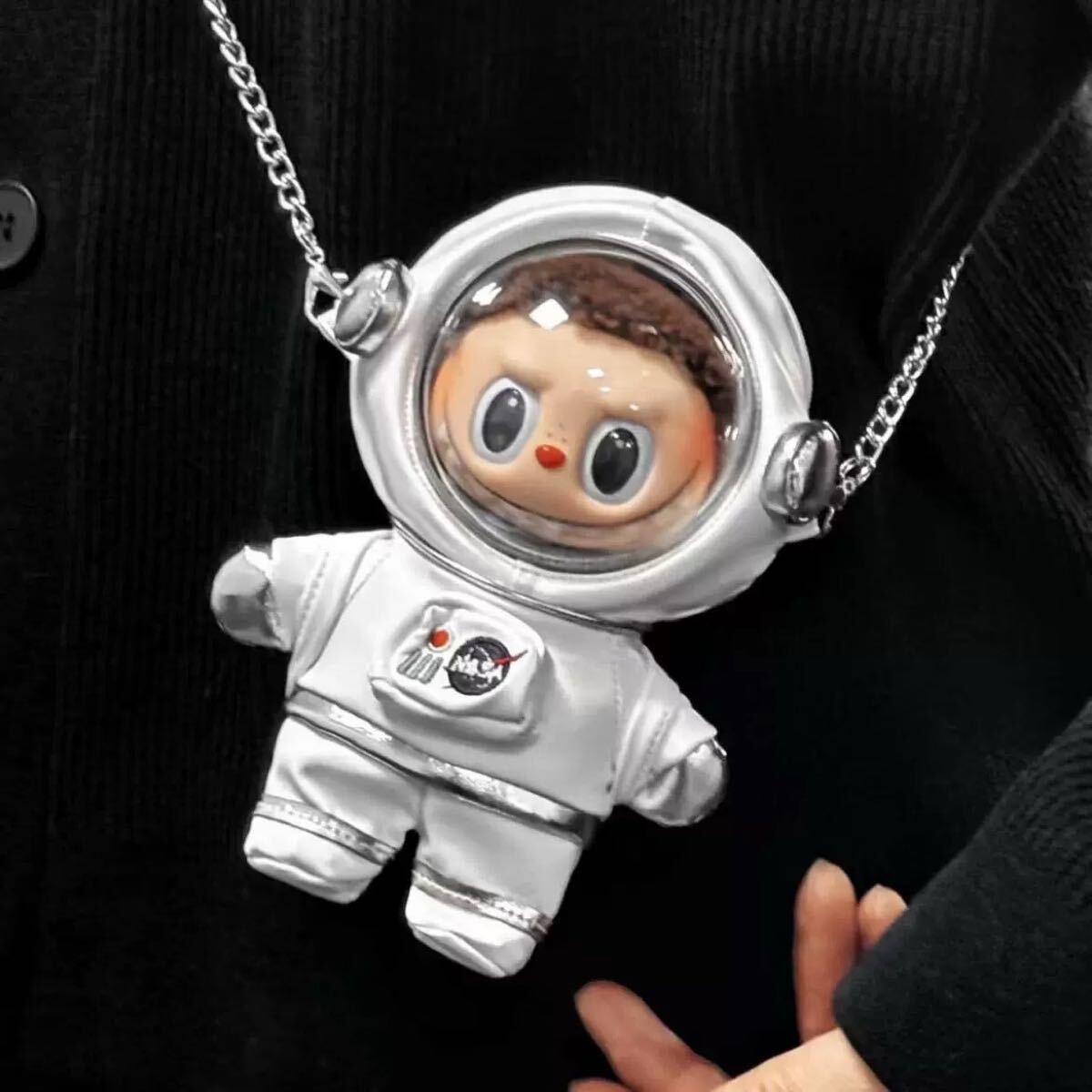 ラブブ服 labubu ぬいぐるみ着せ替え服 宇宙飛行士スーツ (着せかえ