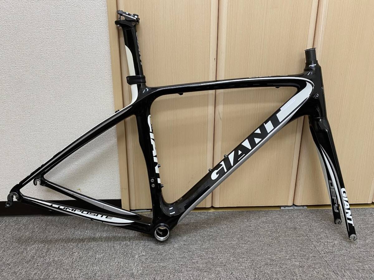 GIANT DEFY COMPOSITE カーボンフレームセット Sサイズ 中古(ロード