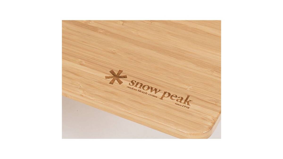 【新品未使用未開封】スノーピーク マルチファンクションテーブルショート竹 ライト FES-217 snow peak 雪峰祭 2022 春 限定品_4