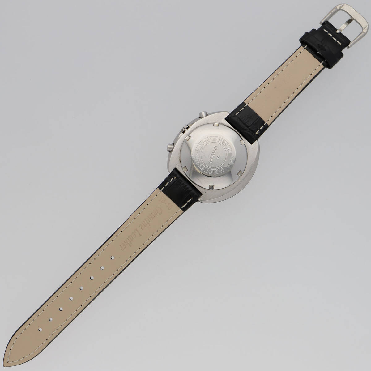SEIKO セイコー 6139-8010 5スポーツ ブラックダイヤル SS/レザー 自動巻き メンズ 134569(その他)｜売買された ...