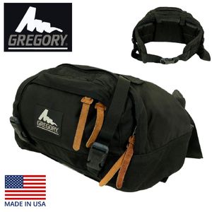 【B3472】【USA製】【希少】GREGORY グレゴリー ランパールーム ウエストバッグ ショルダ