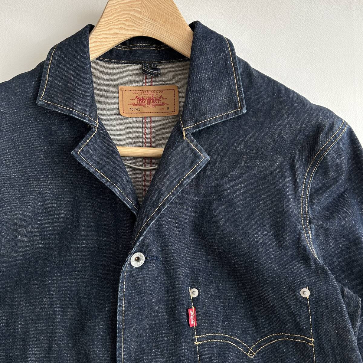 極美品】リーバイス カバーオール 濃紺 70741 日本製 メンズ Levi's