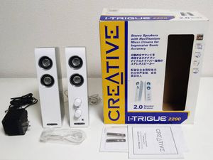 ●Creative I-TRIGUE 2200 ITR2200 スピーカー 白 ホワイト クリエイティブ●