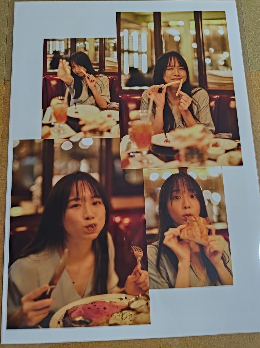 厚手ラミネート加工 森香澄 切り抜き 写真集 A4サイズ ポスター (管理