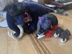 mammut マムート　ぬいぐるみ　大、中　小２つ