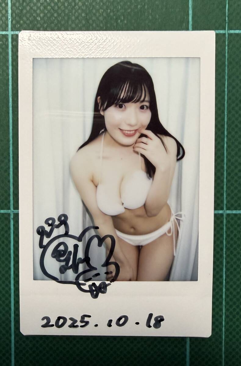 【抽選当選品】小日向優花　直筆サイン入りチェキ　当選通知書付き サイン入り＞小日向優花DVDイベントチェキ『I.D』＋特典(か行)｜売買