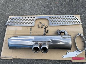 MCC スマート　smart 450 600～700cc用　ブラバス　BRABUS センター出し　マフラー　触媒