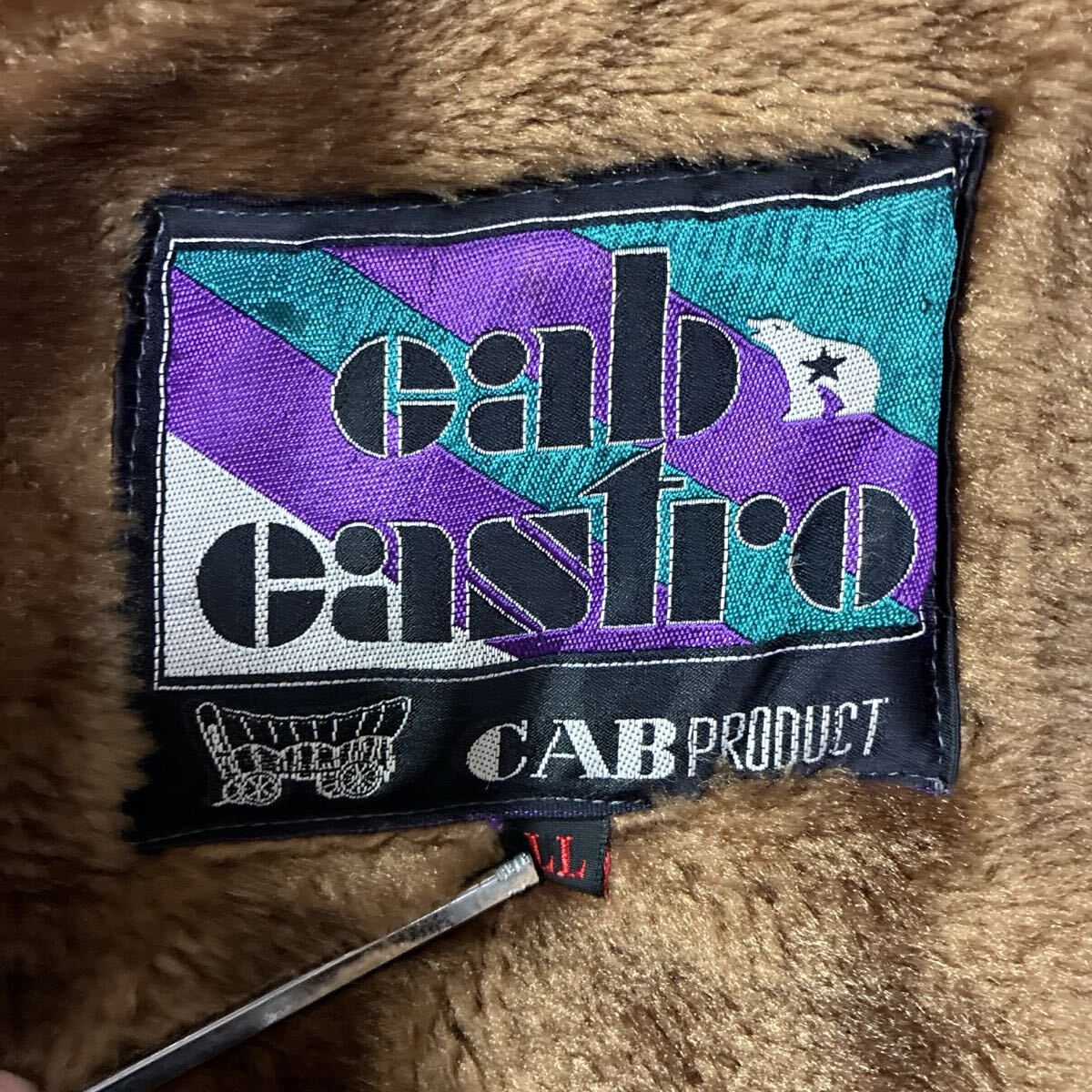 希少サイズLL XL 70s 80s ヴィンテージ CAB CASTRO 裏ボア N-3B 