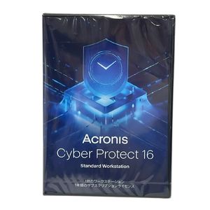 未開封 Acronis アクロニス Cyber Protect 16 Standard Workstation サイバープロテクト
