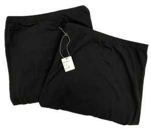 CR17869 ZK⑦【特価】新品 大きい レギンス 10L 2枚 ブラック ストレッチ 綿混 ゆったり