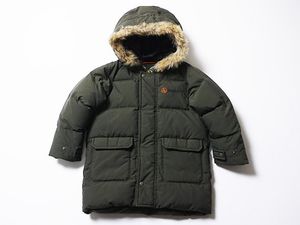 AIGLE　エーグル　フーデット　ダウンジャケット　正規品　110　子供用　コヨーテファー