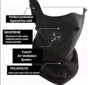 新品未使用 フェイスガード スキー スノーボード フェイス ガード ネックウォーマー 防寒