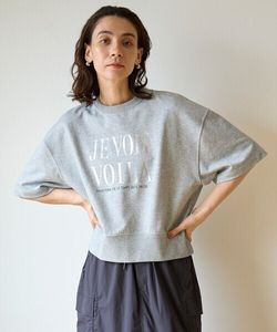 「UNFILO」 スウェットカットソー MEDIUM グレー レディース