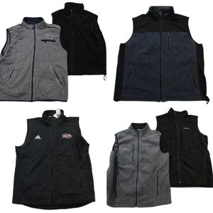 古着卸 ブランドMIX フリース ベスト 6枚セット (メンズ XL ) プーマ ティンバーランド