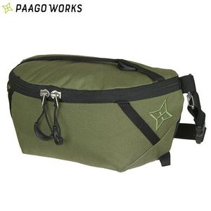 送料300円(税込)■cf163■パーゴワークス 男女兼用 ウエストバッグ スイッチM(HB101) 660