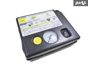 【未使用】TERRA-S パンク修理キット 電動エアーコンプレッサー 車載工具 シガー電源 DC1