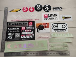 スノーボードステッカー　18枚セット　 防水　カーステッカー　スノーボード　スノボ　ri