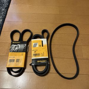BMW純正品含む　E36M3用　ファンベルト&エアコンベルト　3本セット　ストック品　 Contin
