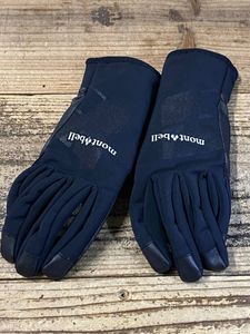 JT095 モンベル mont-bell 長指グローブ 黒 GORE TEX INFINIUM