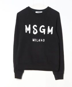 「MSGM」 スウェットカットソー SMALL ブラック レディース