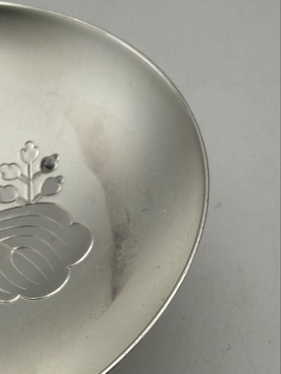 純銀 SILVER シルバー 1000 造幣局製 ホールマーク 刻印 銀杯 銀盃