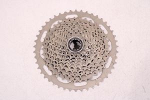 ●SHIMANO シマノ CS-M4100 DEORE 10s 11-46T カセットスプロケット 美品