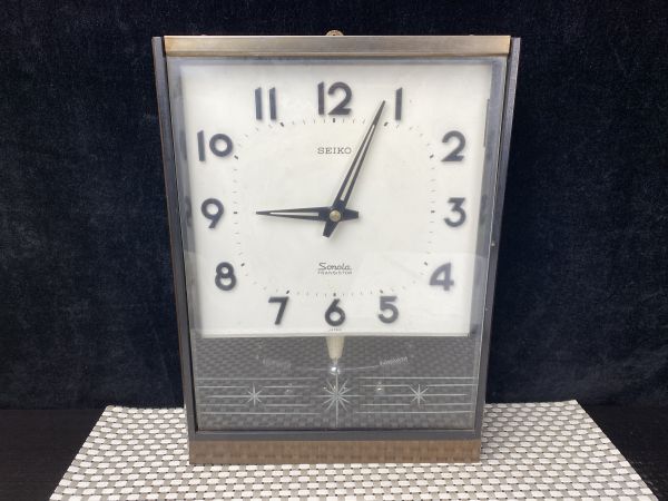 df☆SEIKOSHA TRANSISTOR CLOCK/現SEIKO セイコーソノーラ