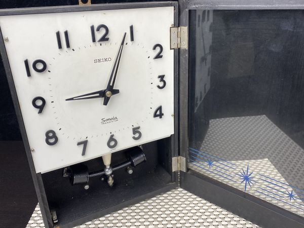 df☆SEIKOSHA TRANSISTOR CLOCK/現SEIKO セイコーソノーラ