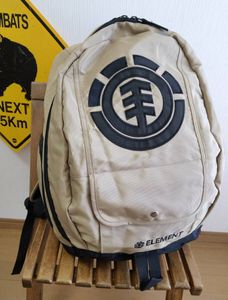 ■【美品】ELEMENT/ エレメント デイパック　ベージュ黒