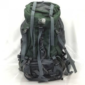 ■Karrimor カリマー バックパック couger 50-75 クーガー グリーン 使用キズ汚れあり 中