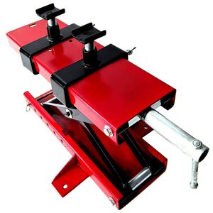 モーターサイクルジャッキ 502kg耐荷重テスト合格！ バイクリフト スタンド アダプター付