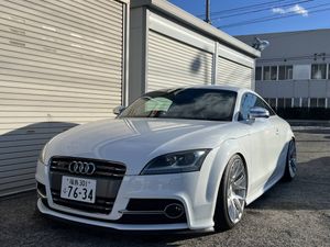 アウディ◎TTSクーペ◎H24 124100km◎車高調・3SDM・可変バルブマフラー◎車検R9.7月