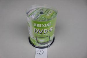 ①　マクセル Maxell　データ用DVD-R DR47PWE.100SP 未開封 外装痛み品