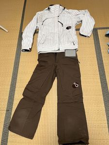 サロモン salomon 上下セット スキーウェア　ジャパンJASPO Mサイズ！ウエスト64股下70