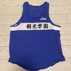 桐光学園陸上競技用ユニフォーム（ランニングシャツ）アシックス製 難あり