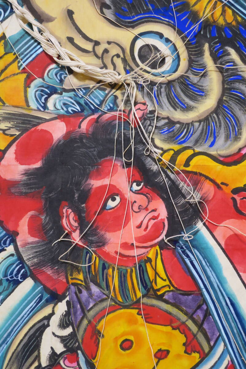 江戸凧「金太郎」橋本禎造作（真作保証） 和凧 鯉金 鯉のぼり 武者絵