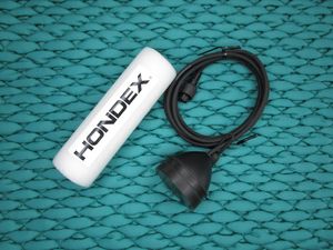 純正 HONDEX ホンデックス TD08 (150-300kHz) コード2m プラグ3P PS-610C ワカサギ用振動
