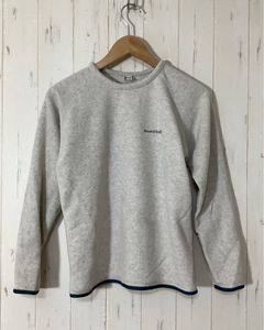 さ1803 mont-bell モンベル 1106610 ライトスウェット キッズ フリースジャケット 150 ホ